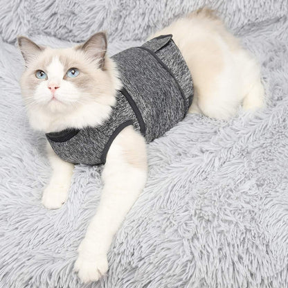 Calm Your Cat with the Vet-Recommended Anxiety Jacket - Perfect for Fireworks, Travel, and More!